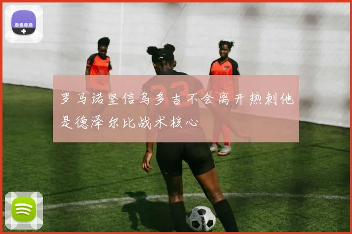 罗马诺坚信乌多吉不会离开热刺他是德泽尔比战术核心